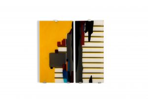 Nocturnal Thoughts 2 – diptych – 18.5x19.5x1 in.